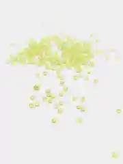 Салатовый бисер Чехия
