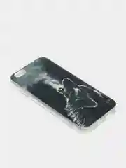 Черный чехол с рисунком силиконовый для iPhone 6 6s 7 8 X XR XS 11 12 13 pro, Айфон