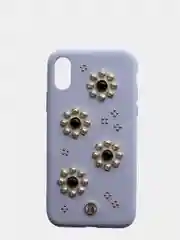 Серебряный чехол LUNA ARISTO для iPhone X,XS