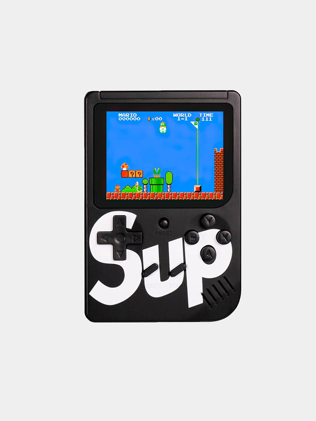 Черный приставка игровая портативная с джойстиком Game Box 400 в 1
