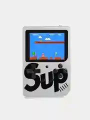 Белый приставка игровая портативная с джойстиком Game Box 400 в 1