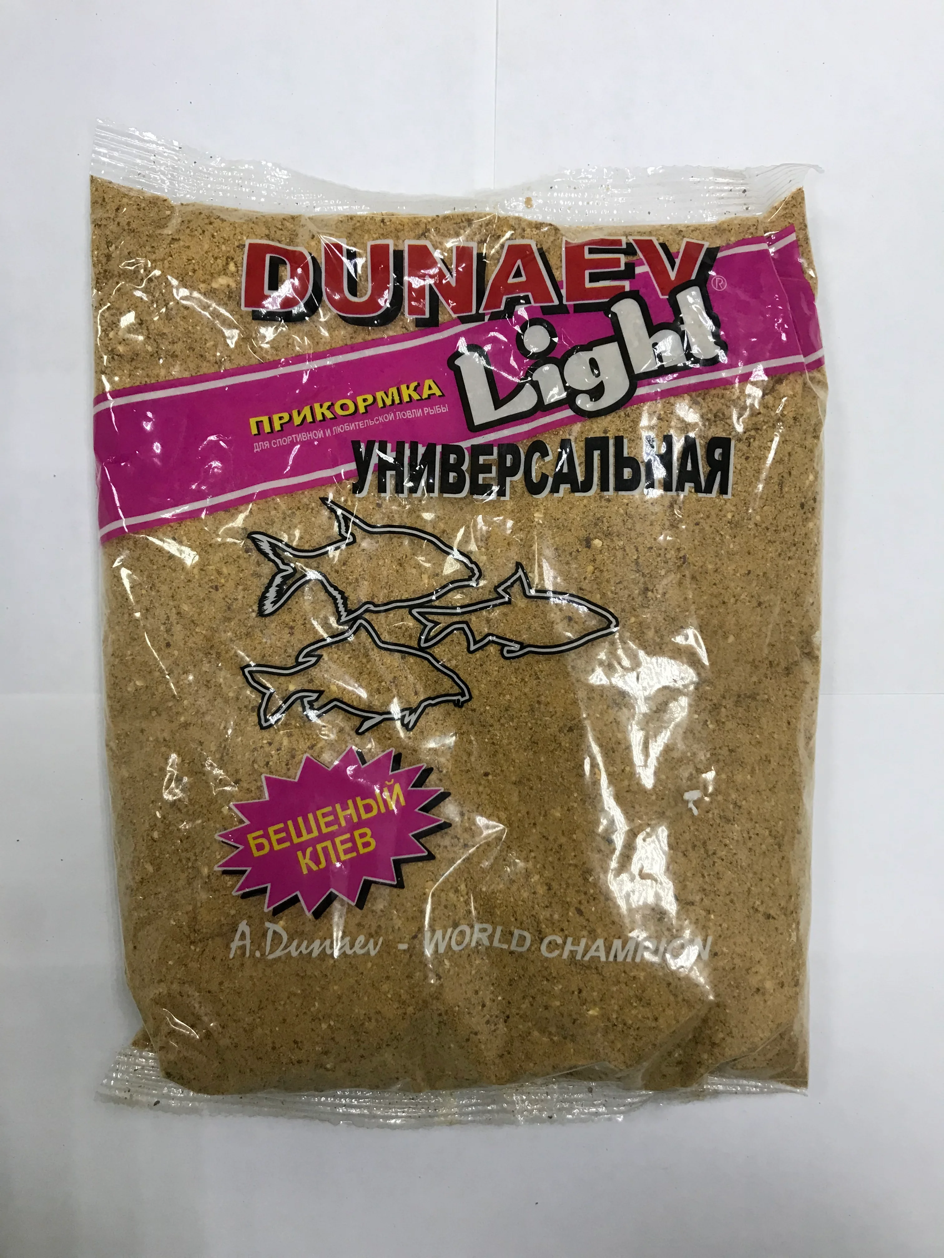 Прикормка рыболовная Dunaev Light ДУНАЕВ ЛАЙТ, карп, лещ, фидер, универсальный