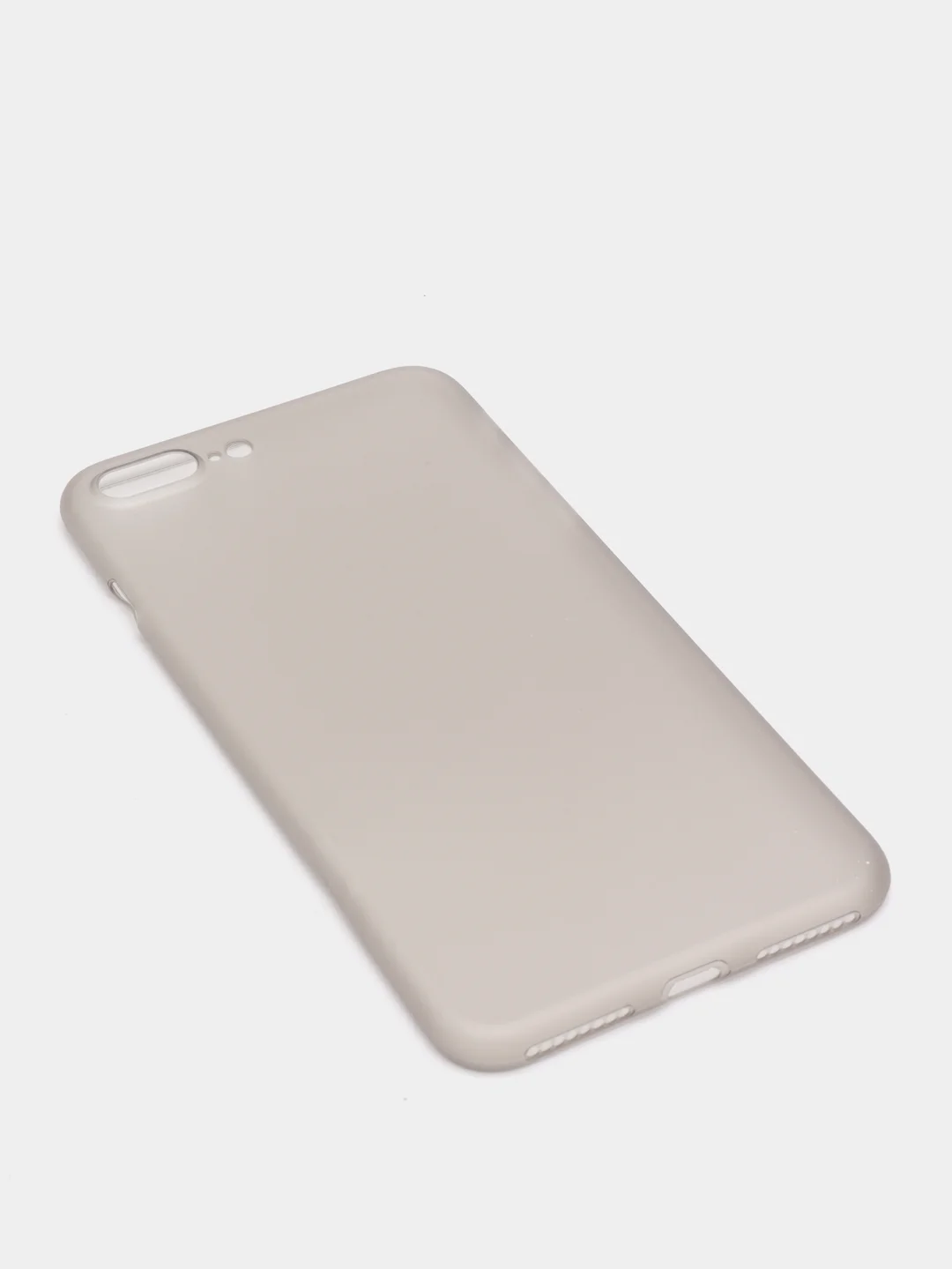 Серый ультратонкий чехол для iPhone 7/8/ SE.7+/8+.X.XR.11. 12.12Pro.12mini 13.13Pro, 14 тонкий
