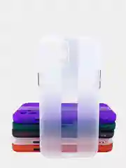 Белый чехол на iPhone12 Pro Max, 1.5 мм Плотный цветной