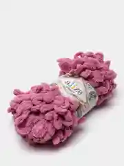 Розовый пряжа Alize puffy петельки