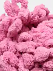 Розовый пряжа Alize puffy петельки