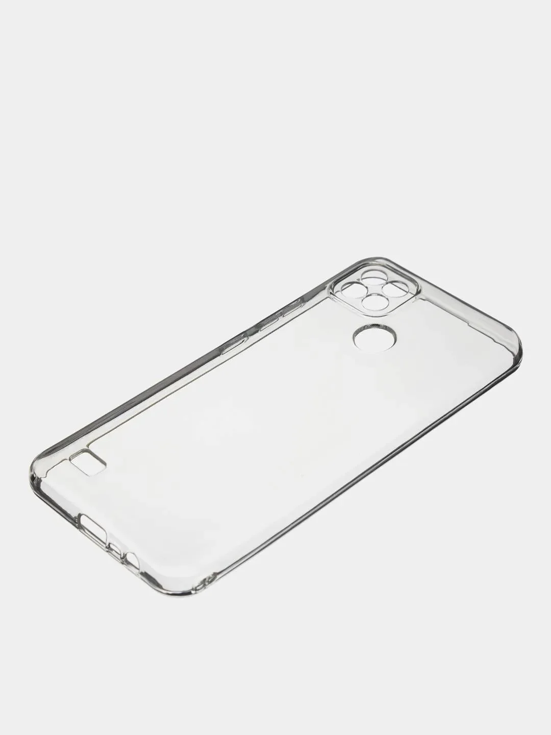 Чехол для Realme C21 прозрачный силиконовый
