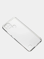 Чехол для Realme C21 прозрачный силиконовый