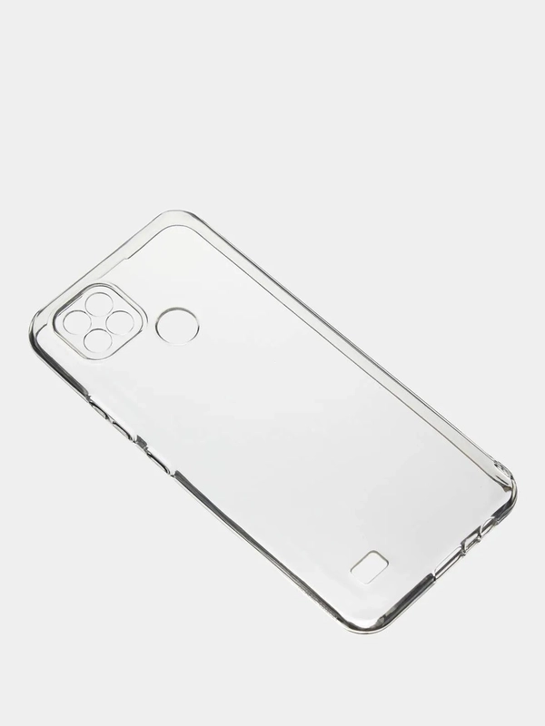 Чехол для Realme C21 прозрачный силиконовый