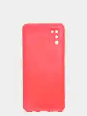 Красный чехол Samsung Galaxy A41, Самсунг Галакси А41 силиконовый, цветной, матовый противоударный