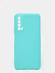 Бирюзовый чехол Huawei P Smart 2021 силиконовый