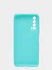 Бирюзовый чехол Huawei P Smart 2021 силиконовый