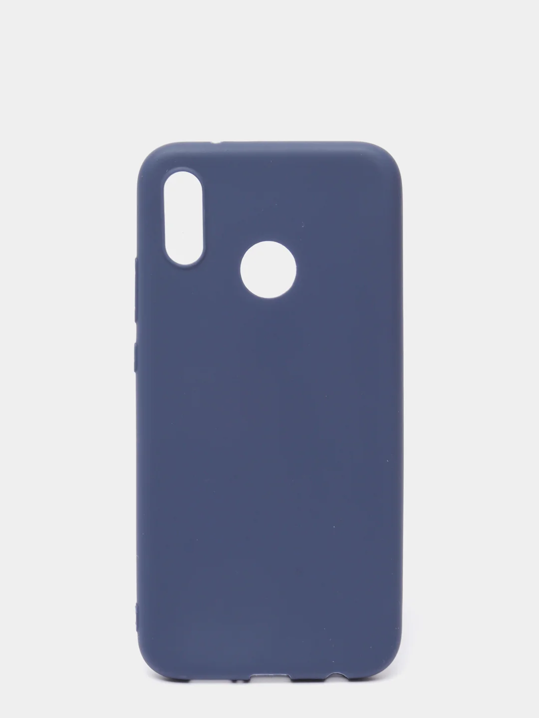 Индиго чехол Huawei P20 Lite 2018 (Nova 3e), Хуавей П20 Лайт 2018, силиконовый цветной матовый