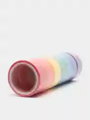 Клейкие WASHI-ленты для декора "Радужные", 7 шт, 15 мм х 3 м