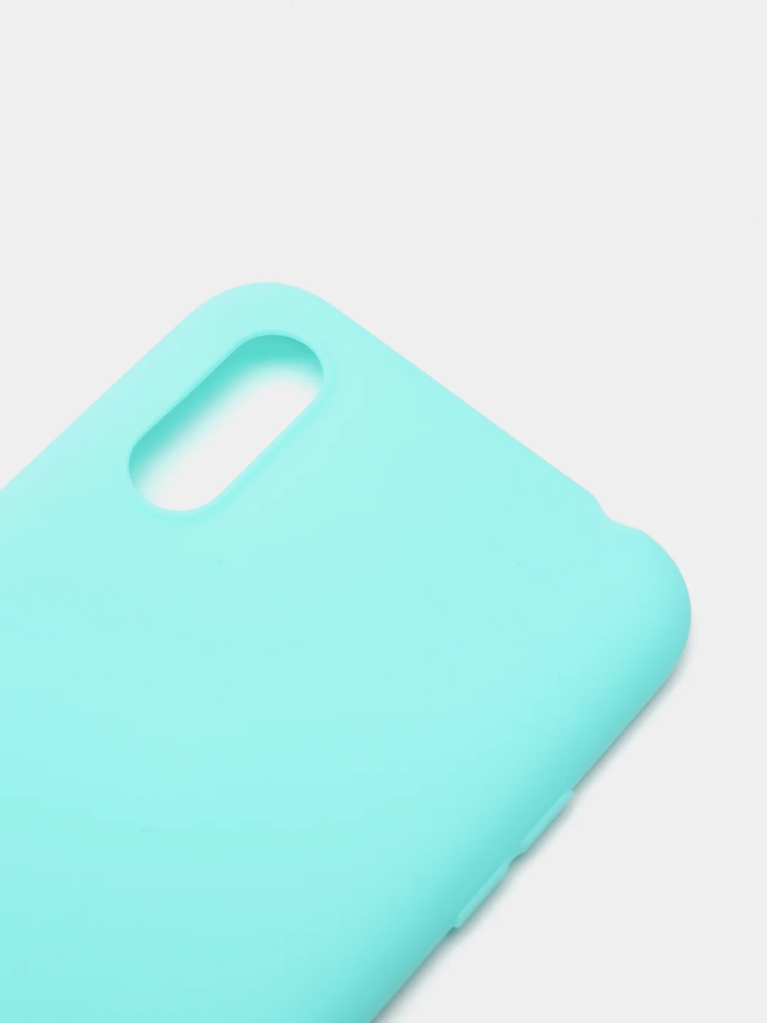 Бежевый чехол Samsung Galaxy A01 / M01 / Самсунг Галакси А01 / М01 силиконовый цветной матовый