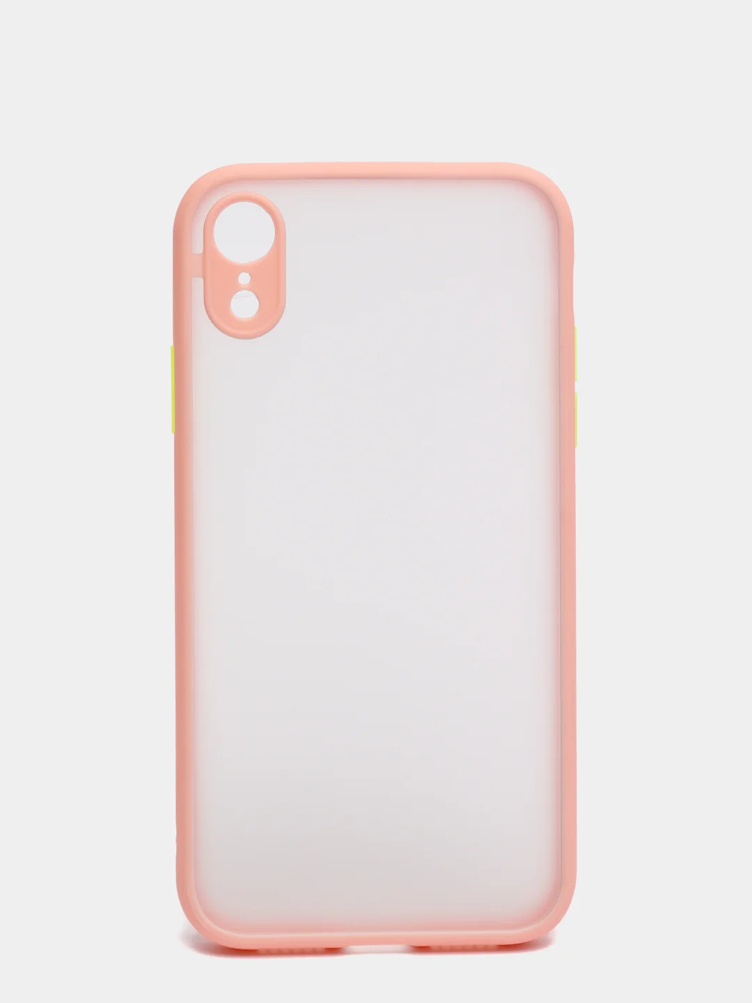 Розовый чехол iPhone Xr, матовый