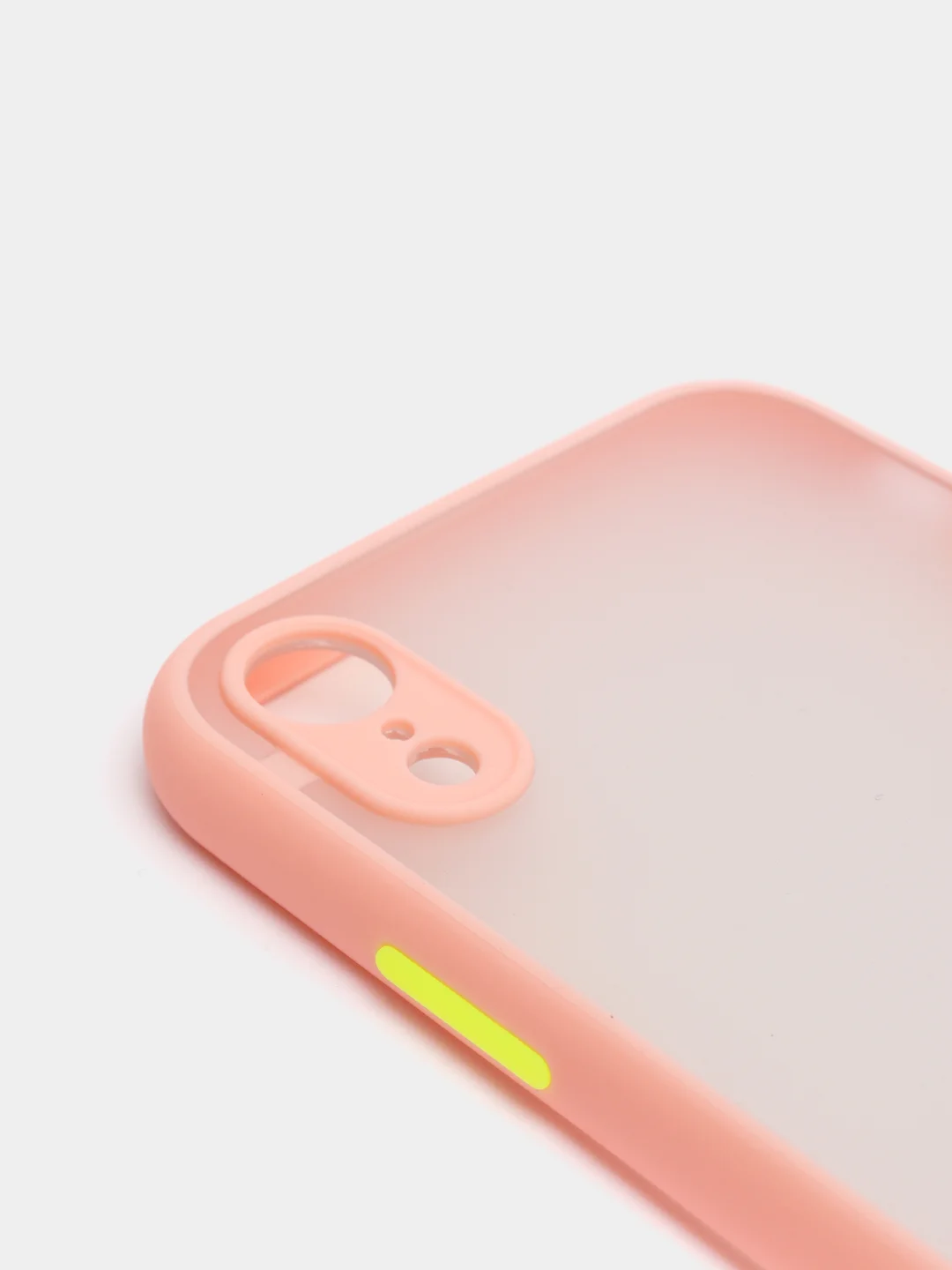 Розовый чехол iPhone Xr, матовый