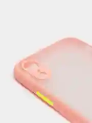 Розовый чехол iPhone Xr, матовый