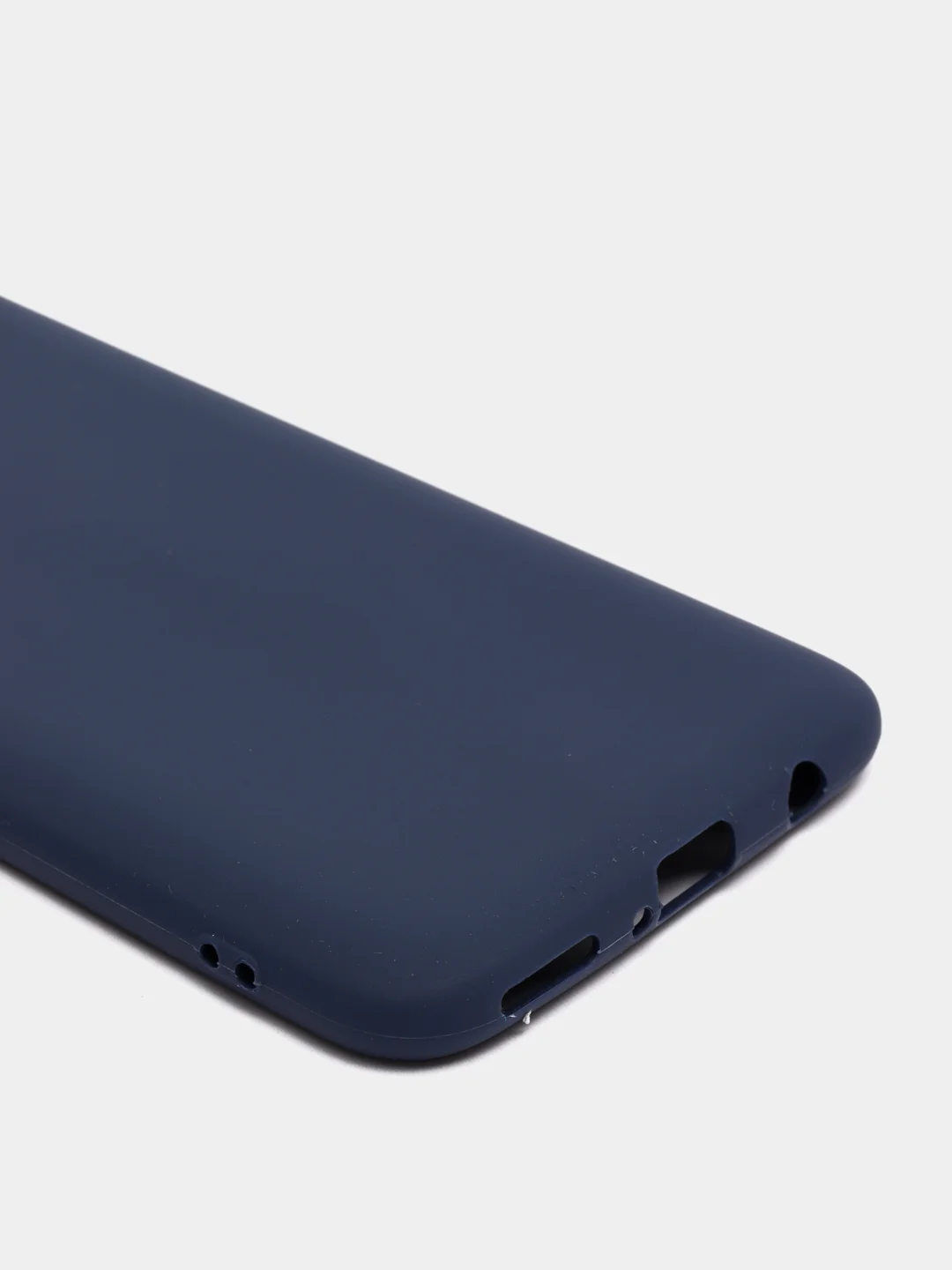 Темно-синий чехол Huawei P40 Lite, Хуавей П40 Лайт, силиконовый
