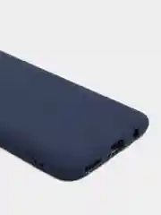 Темно-синий чехол Huawei P40 Lite, Хуавей П40 Лайт, силиконовый