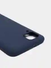 Темно-синий чехол Huawei P40 Lite, Хуавей П40 Лайт, силиконовый