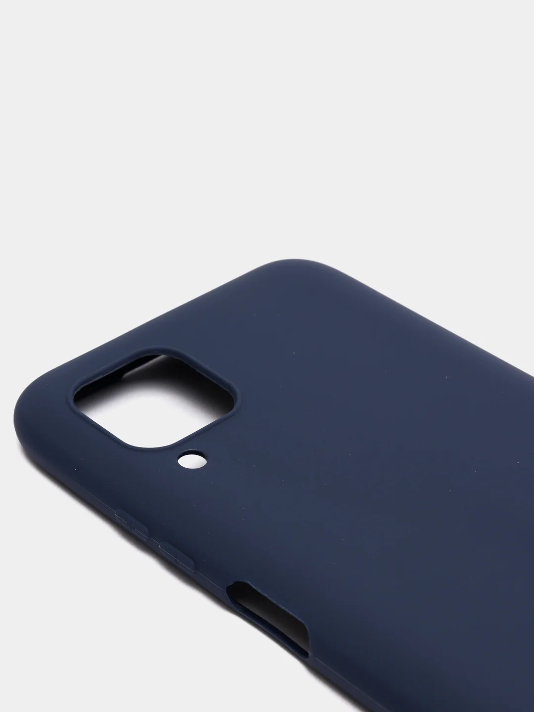 Темно-синий чехол Huawei P40 Lite, Хуавей П40 Лайт, силиконовый