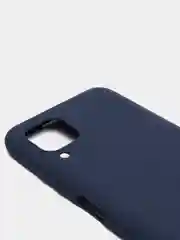 Темно-синий чехол Huawei P40 Lite, Хуавей П40 Лайт, силиконовый