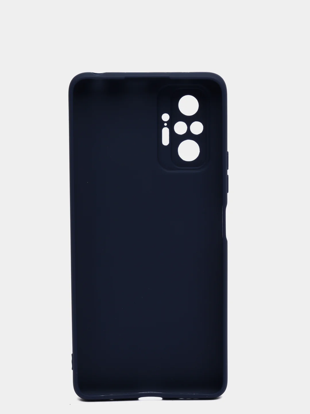 Темно-синий чехол силиконовый для Xiaomi Redmi 9T Note 7 8 10 Pro Max 10S