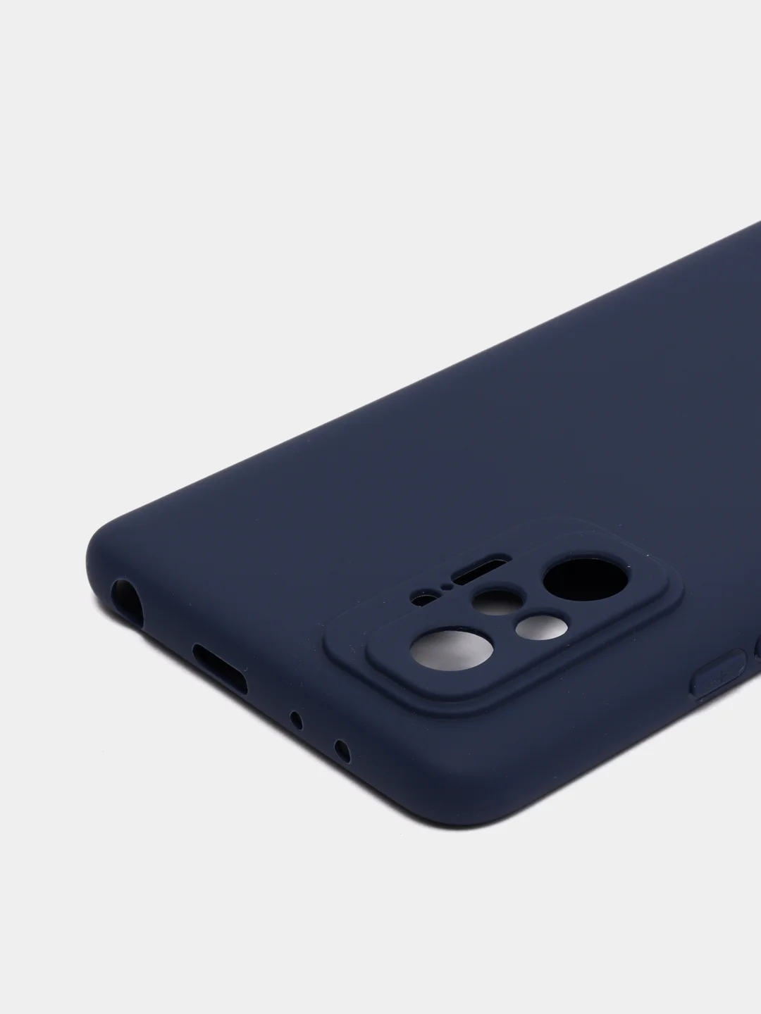 Темно-синий чехол силиконовый для Xiaomi Redmi 9T Note 7 8 10 Pro Max 10S