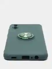 Морской чехол Samsung Galaxy A02, Самсунг Галакси А02 силиконовый с кольцом-держателем