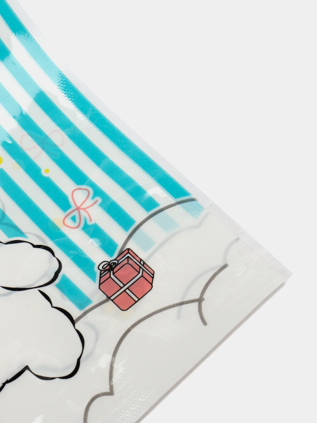 Голубой упаковочный пакет zip lock для подарков, сладостей, hand made