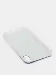 Аметистовый чехол Apple iPhone XR силиконовый с рисунком