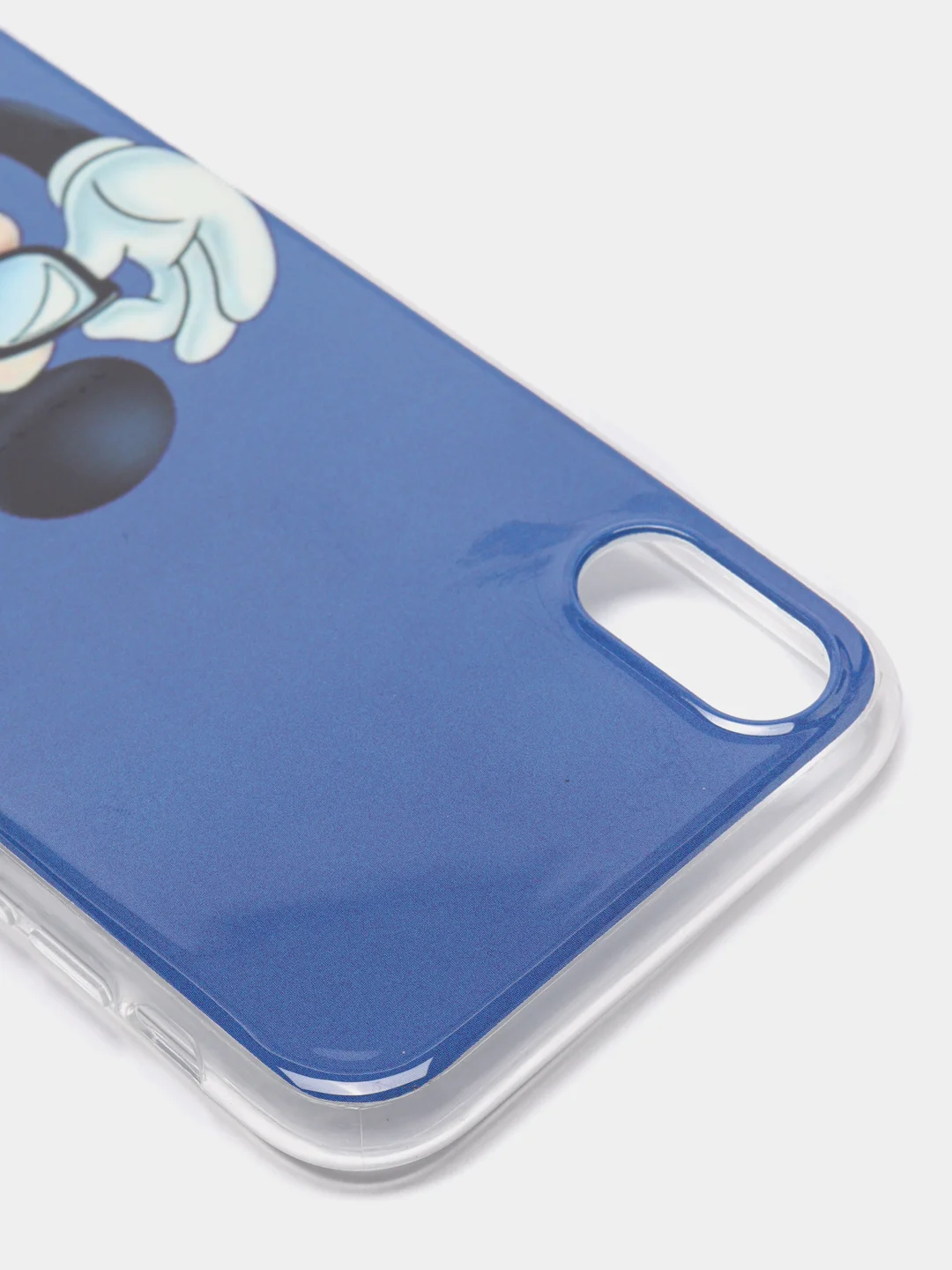 Аметистовый чехол Apple iPhone XR силиконовый с рисунком
