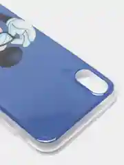 Аметистовый чехол Apple iPhone XR силиконовый с рисунком