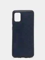 Темно-синий чехол Samsung Galaxy A31, Самсунг Галакси А31 из эко кожи Baseus