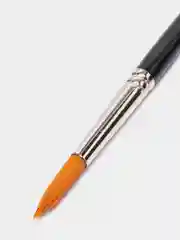 Кисть худ. проф. BRAUBERG ART CLASSIC, синтетика жесткая, круглая, № 7, кор. ручка, 200650