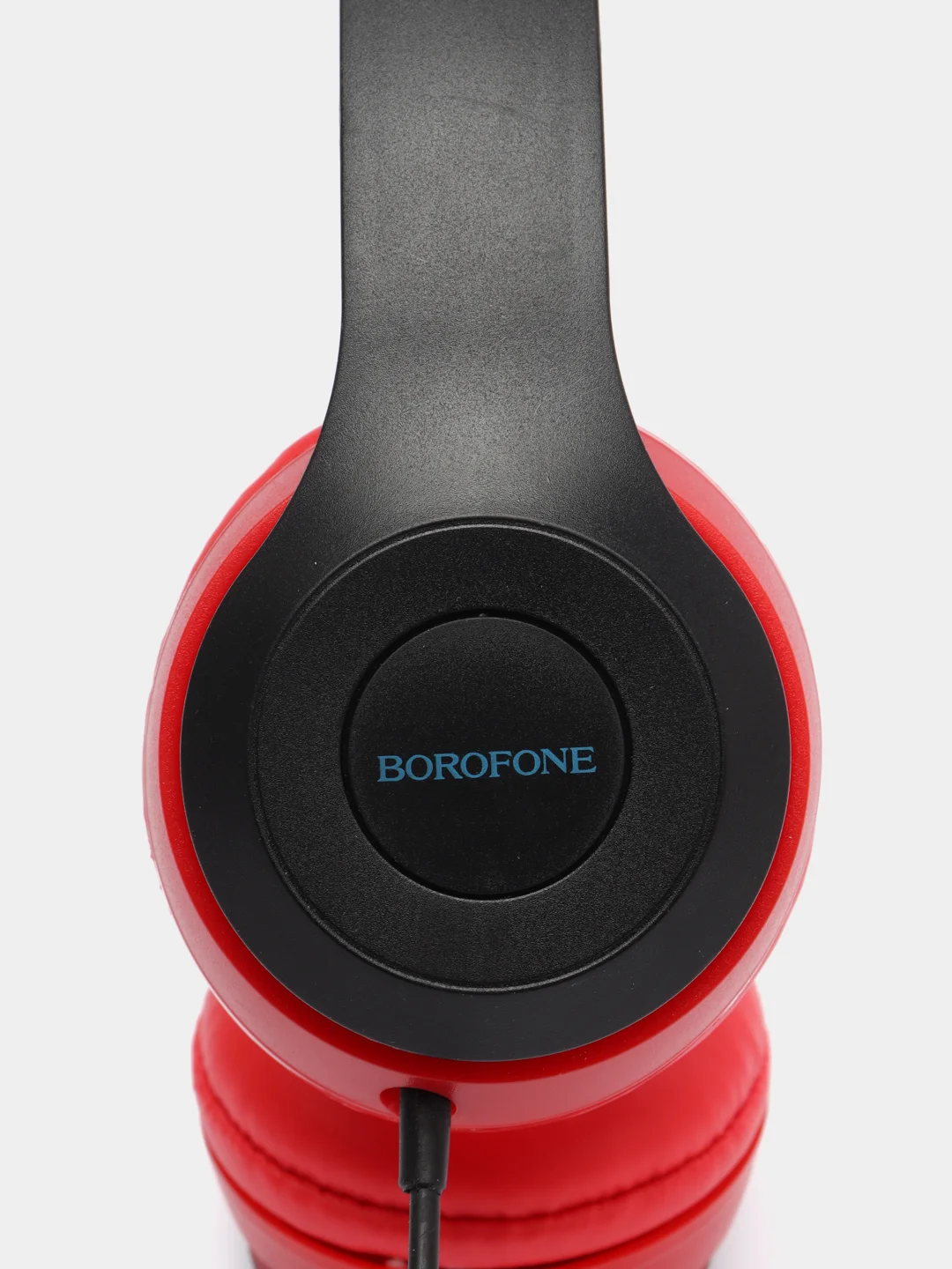 Красный накладные наушники с микрофоном Borofone BO5