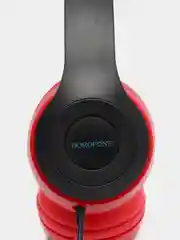 Красный накладные наушники с микрофоном Borofone BO5