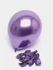 Фиолетовый воздушные шары, металлик, хром, 12 дюймов