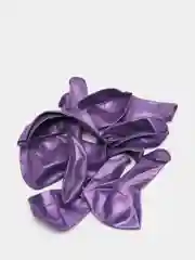 Фиолетовый воздушные шары, металлик, хром, 12 дюймов