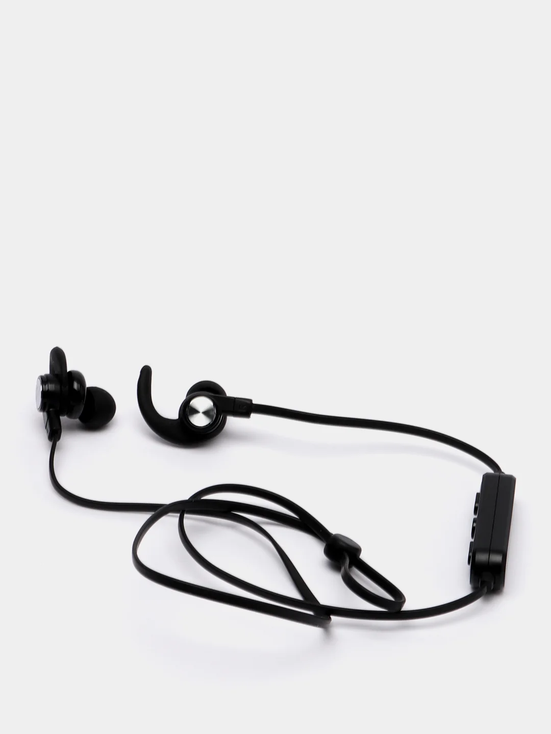 Черный беспроводные Bluetooth наушники вакуумные, с шейным шнурком А7
