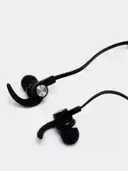Черный беспроводные Bluetooth наушники вакуумные, с шейным шнурком А7