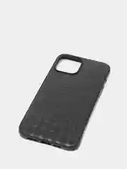 Угольный чехол для iPhone 13 Pro, 13 Pro Max, 12, 12 Pro, 12 Pro Max, 11, XR, экокожа