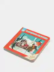 Книга-пазл "ЗАЮШКИНА ИЗБУШКА", 12 стр., картон, 16х16x2см, ХОББИХИТ