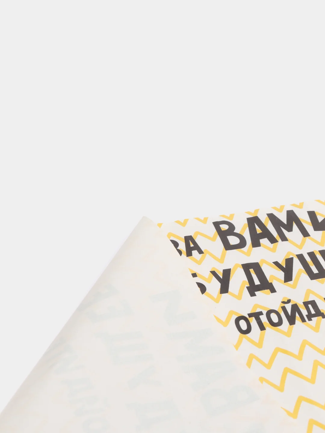 Бумага упаковочная подарочная глянцевая "За Вами будущее", 1 лист 50 х 70 см