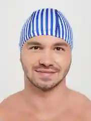 Медный шапочка для плавания, тканевая