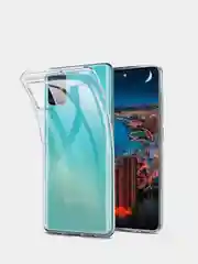 Чехол для Samsung Galaxy A51 прозрачный, силиконовый