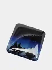 Багровый 3d стикеры-наклейки на телефон