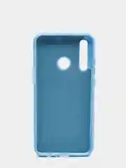 Небесно-голубой чехол Honor 10 lite / P Smart 2019, Хонор 10 лайт, Silicone Cover с закрытым низом