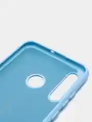 Небесно-голубой чехол Honor 10 lite / P Smart 2019, Хонор 10 лайт, Silicone Cover с закрытым низом
